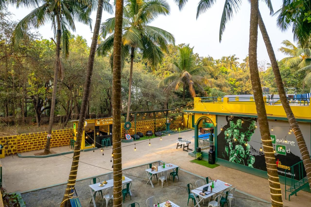 Whoopers Hostel Anjuna, Goa Kültér fotó